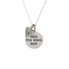 this too shall pass and tiny heart combination necklace {starts at $86.00}